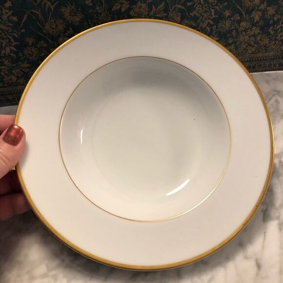 Noritake Goldcroft Occupied Japan Soup Bowls - Picture 6 of 7